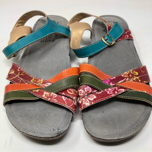 Spring Step L’ Artiste Leather Sandals EU Size 42 - Picture 2 of 8